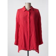 COMPAÑIA FANTASTICA - Chemisier rouge en viscose - Femme - Taille 34 - Modz