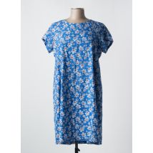 KALI YOG - Robe mi-longue bleu en coton - Femme - Taille 42 - Modz