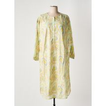 INDI & COLD - Robe mi-longue vert en coton - Femme - Taille 34 - Modz