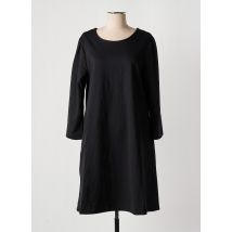 LA FEE MARABOUTEE - Robe mi-longue noir en viscose - Femme - Taille 44 - Modz
