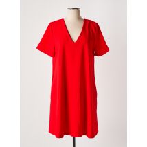 PAKO LITTO - Robe mi-longue rouge en polyester - Femme - Taille 38 - Modz