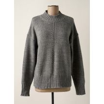 INDI & COLD - Pull gris en acrylique - Femme - Taille 38 - Modz