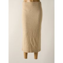 INDI & COLD - Jupe longue beige en polyester - Femme - Taille 36 - Modz