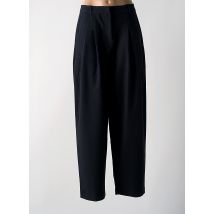 AWARE - Pantalon droit noir en polyester - Femme - Taille 38 - Modz