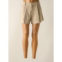 LOKITA - Short beige en coton - Femme - Taille 38 - Modz