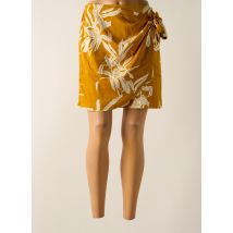 AWARE - Jupe courte jaune en polyester - Femme - Taille 40 - Modz