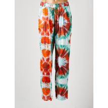 LA PETITE FRANCAISE - Pantalon slim orange en viscose - Femme - Taille 36 - Modz
