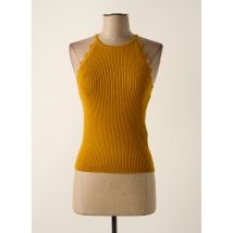 AWARE - Pull jaune en polyester - Femme - Taille 38 - Modz