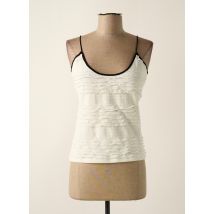 FRACOMINA - Top blanc en polyester - Femme - Taille 38 - Modz