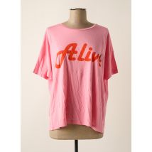 ONE TEE - T-shirt rose en modal - Femme - Taille 34 - Modz