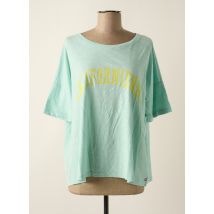 ONE TEE - T-shirt bleu en coton - Femme - Taille 38 - Modz