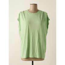 ICHI - T-shirt vert en modal - Femme - Taille 38 - Modz