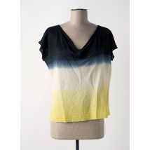A.POIL - Pull jaune en lin - Femme - Taille 38 - Modz