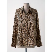 VERO MODA - Chemisier beige en polyester - Femme - Taille 36 - Modz