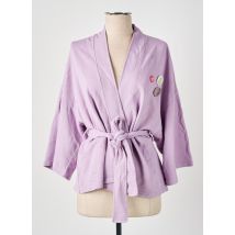 ONE TEE - Veste casual violet en coton - Femme - Taille 38 - Modz
