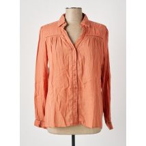 MAISON HOTEL - Chemisier orange en coton - Femme - Taille 42 - Modz