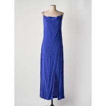 KARMA KOMA - Robe longue bleu en viscose - Femme - Taille 34 - Modz