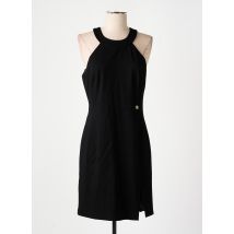 FRACOMINA - Robe mi-longue noir en nylon - Femme - Taille 40 - Modz