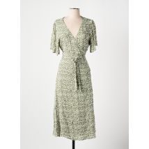 FREEMAN T.PORTER - Robe longue vert en viscose - Femme - Taille 36 - Modz