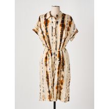 LA PETITE FRANCAISE - Robe mi-longue beige en viscose - Femme - Taille 36 - Modz