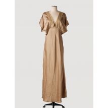 RELISH - Robe longue marron en polyester - Femme - Taille 40 - Modz