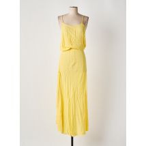 KARMA KOMA - Robe longue jaune en viscose - Femme - Taille 38 - Modz