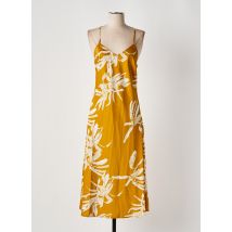 AWARE - Robe longue jaune en polyester - Femme - Taille 40 - Modz
