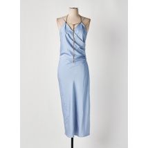 RELISH - Robe longue bleu en polyester - Femme - Taille 38 - Modz