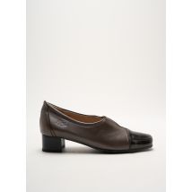 LUXAT - Escarpins marron en cuir - Femme - Taille 37 - Modz