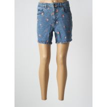 KAFFE - Short bleu en coton - Femme - Taille 38 - Modz