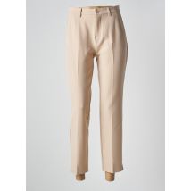 JENSEN - Pantalon 7/8 beige en polyester - Femme - Taille 48 - Modz
