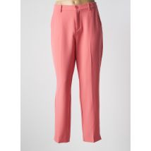 JENSEN - Pantalon 7/8 rose en polyester - Femme - Taille 50 - Modz