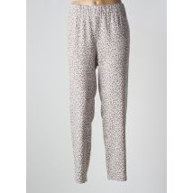 FRANK WALDER - Jegging marron en viscose - Femme - Taille 52 - Modz