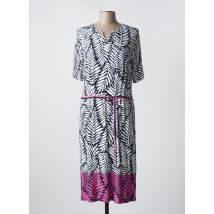 FRANK WALDER - Robe mi-longue bleu en viscose - Femme - Taille 44 - Modz