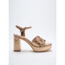 LODI LOVE - Sandales/Nu pieds or en cuir - Femme - Taille 40 - Modz
