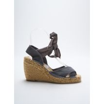 PARE GABIA - Espadrilles gris en textile - Femme - Taille 36 - Modz