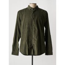DSTREZZED - Chemise manches longues vert en coton - Homme - Taille XL - Modz