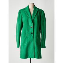 SIGNE NATURE - Manteau long vert en polyester - Femme - Taille 38 - Modz