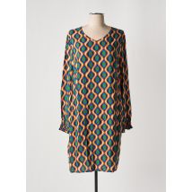SIGNE NATURE - Robe mi-longue bleu en viscose - Femme - Taille 38 - Modz