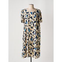 SIGNE NATURE - Robe mi-longue beige en viscose - Femme - Taille 40 - Modz