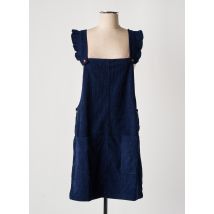 LA PETITE FRANCAISE - Robe mi-longue bleu en polyester - Femme - Taille 40 - Modz