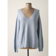 SIGNE NATURE - Pull bleu en viscose - Femme - Taille 40 - Modz