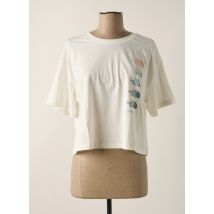 THE NORTH FACE - T-shirt beige en coton - Femme - Taille 40 - Modz