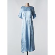 MD'M - Robe longue bleu en polyester - Femme - Taille 38 - Modz