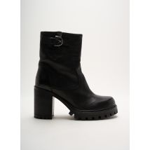 COCO ET ABRICOT - Bottines/Boots noir en cuir - Femme - Taille 40 - Modz