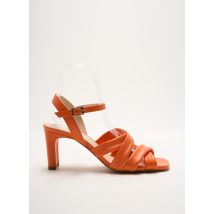 ROSEMETAL - Sandales/Nu pieds orange en cuir - Femme - Taille TU - Modz