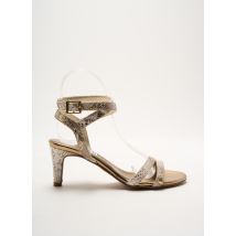 NIMAL - Sandales/Nu pieds or en cuir - Femme - Taille 40 - Modz