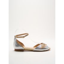 CRÉATIS - Sandales/Nu pieds or en cuir - Femme - Taille 36 - Modz