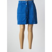 B.YOUNG - Jupe courte bleu en coton - Femme - Taille 38 - Modz