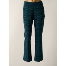 SIGNE NATURE - Pantalon flare bleu en polyester - Femme - Taille 36 - Modz